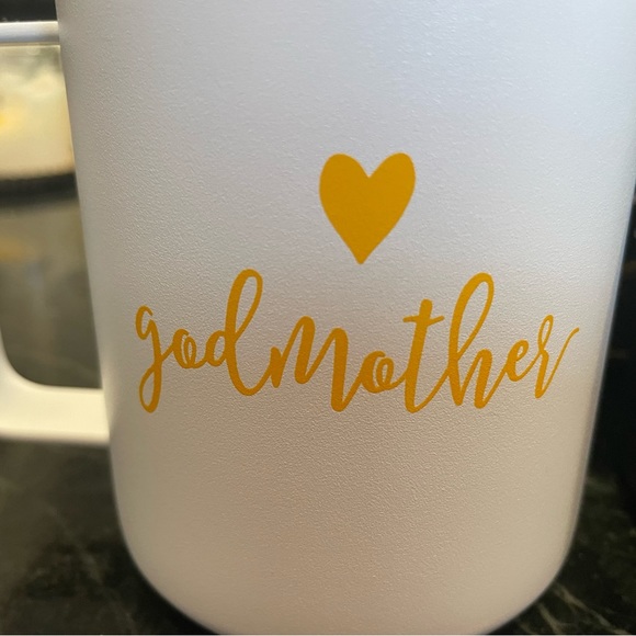 COFFEE MUGS (2) Godmother & Godfather NEW - Picture 5 of 11